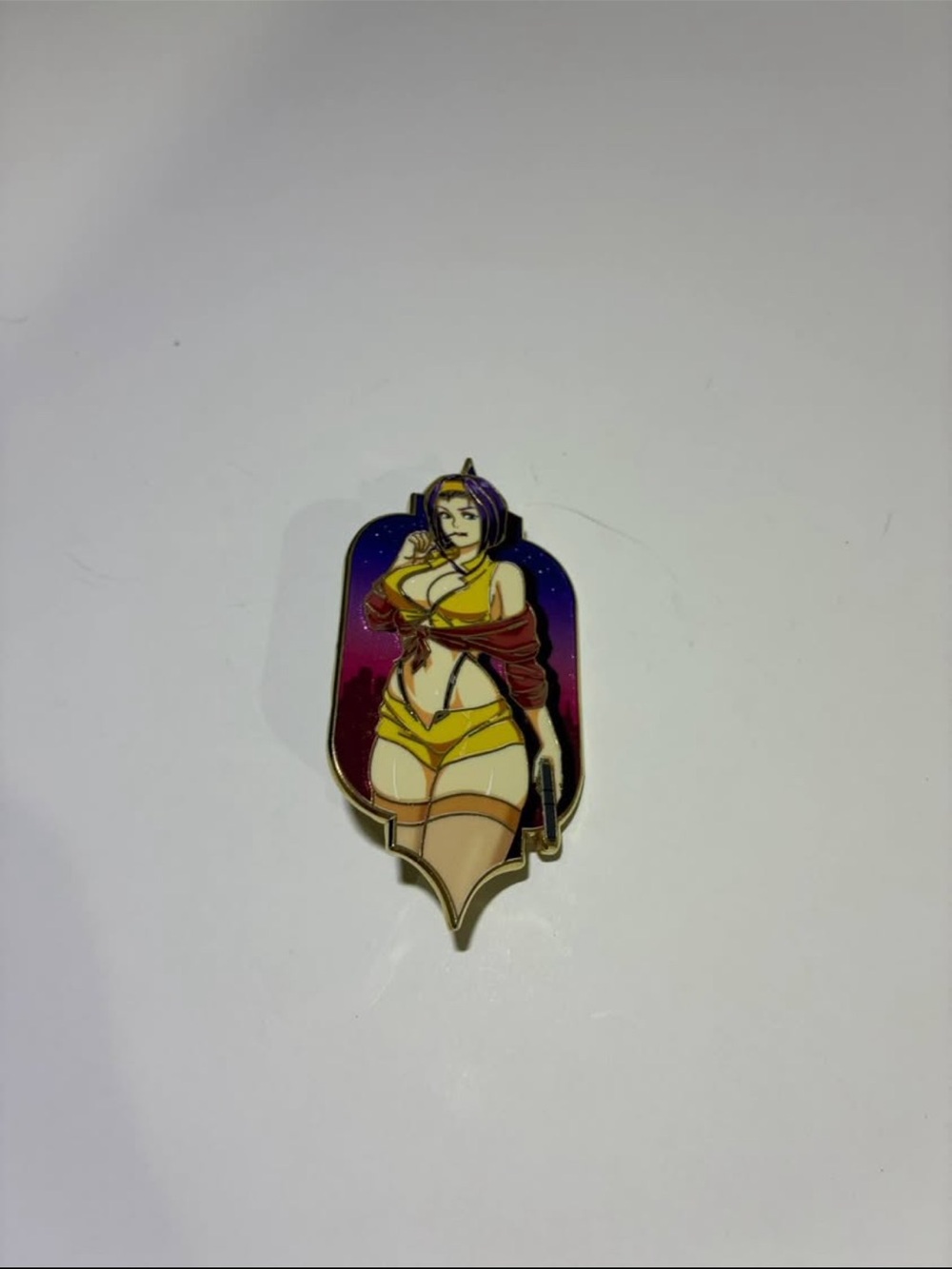 Faye Valentine Cowboy Bebop Enamel Pin